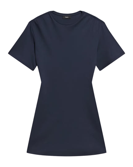 GATHERED SHOULDER DRESS