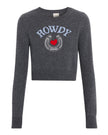 HOWDY CROPPED GRAPHIC CREWNECK