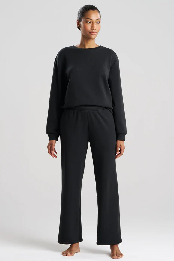 NOVA COZY BRUSHED KNIT  EERYWHERE STRAIGHT LEG PANTS