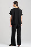 ONSEN COTTON WEDGE TOP