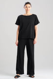ONSEN COTTON WEDGE TOP