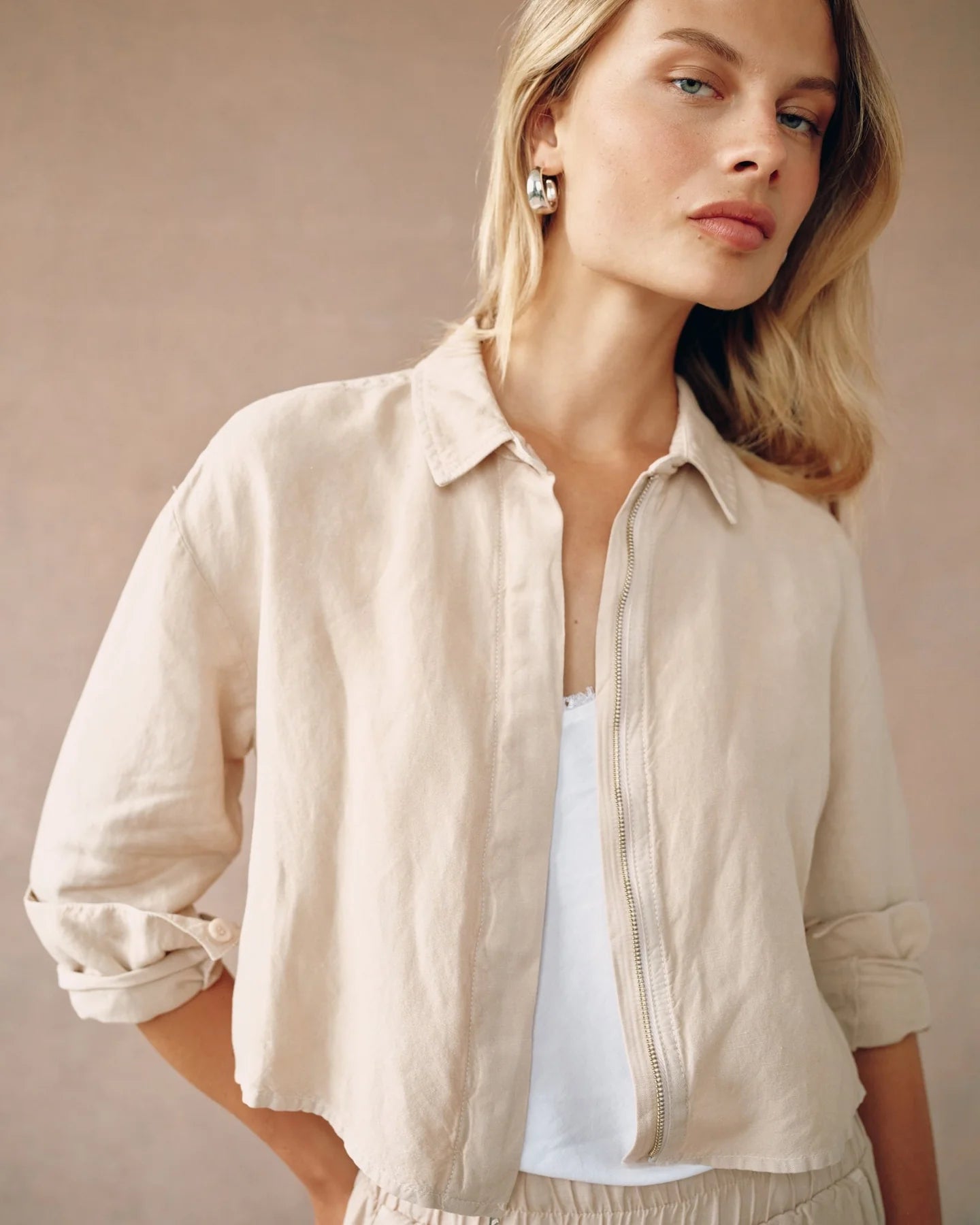 OVERSIZED CROPPED SHACKET
