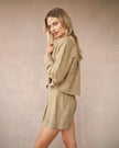 OVERSIZED CROPPED SHACKET