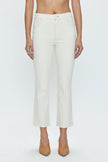 LENNON HIGH RISE CROP BOOT JEAN IN SAND STONE