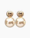 CRYSTAL AND PEARL EARRINGS