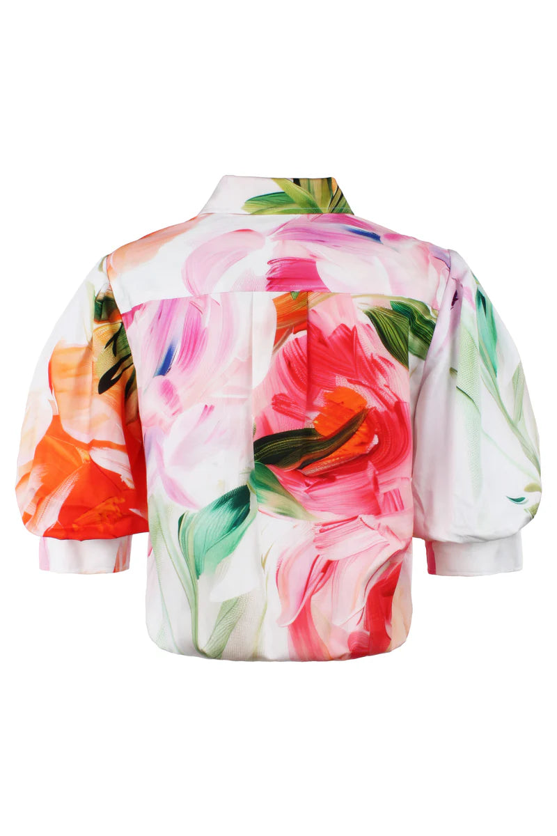 BOMBA SHIRT IN PEONY FLORAL