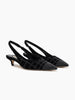PEARLA 35 SLINGBACK PUMP BLACK