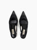 PEARLA 35 SLINGBACK PUMP BLACK