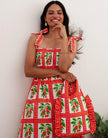 CHERRY PICNIC IMMY DRESS