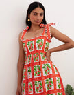 CHERRY PICNIC IMMY DRESS