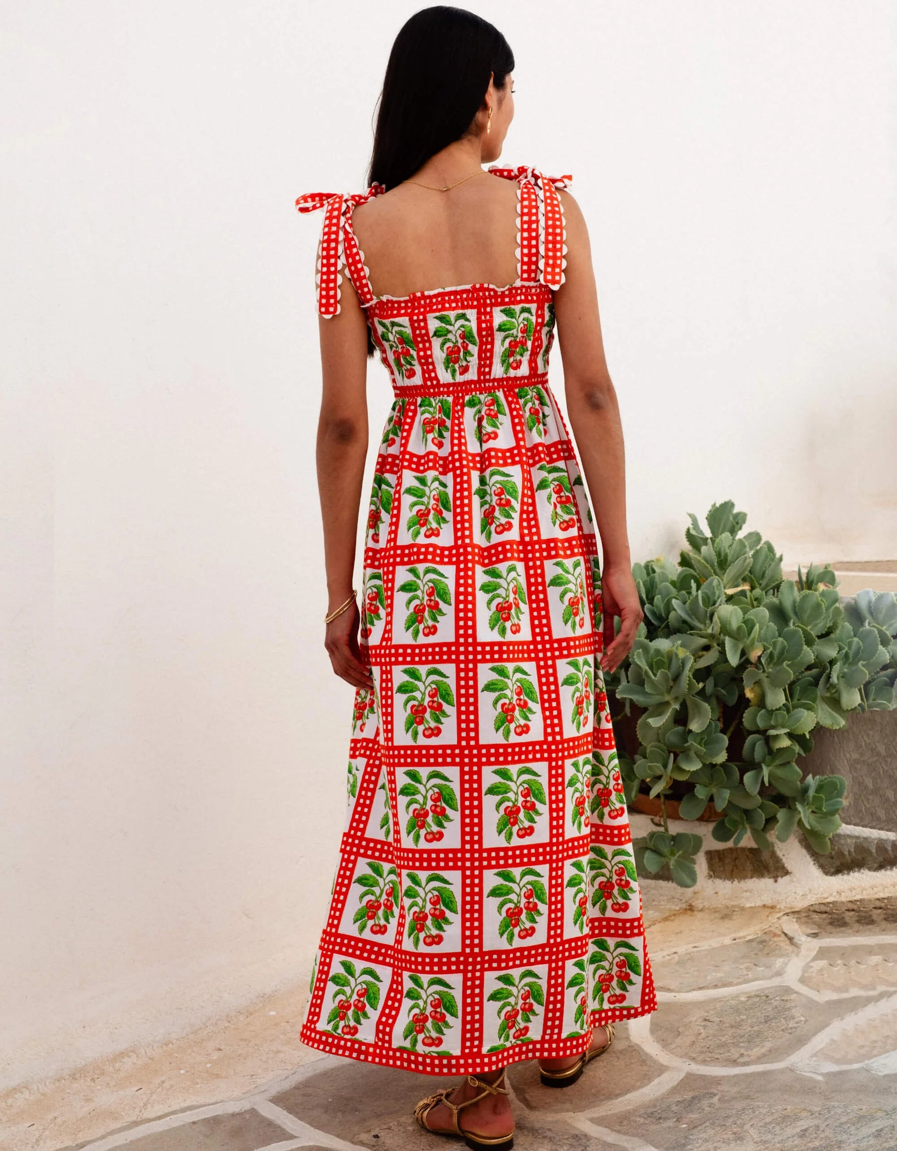 CHERRY PICNIC IMMY DRESS