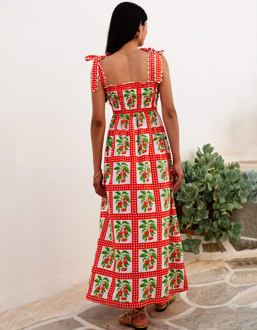CHERRY PICNIC IMMY DRESS