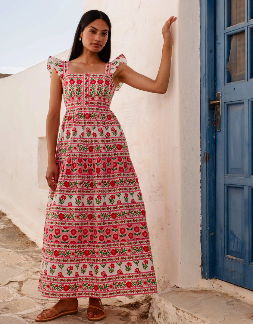 ROSE FOLK LUCIA DRESS