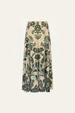 POEMS OF THE SEA SKIRT IN ECRU AND GREEN