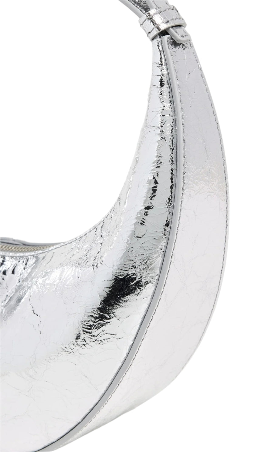 MINI SLIDE BAG IN CRINKLE METALLIC