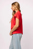 RED JEWELED FOOTBALL TEE