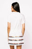 LICENSED TEXAS MASCOT SEQUIN FLOWER TEE