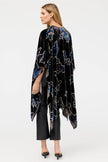 BURNOUT VELVET SHAWL IN MONADE