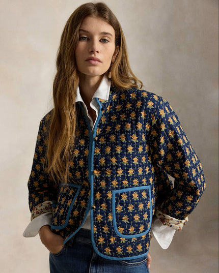 REVERSIBLE QUILTED COTTON JACKET