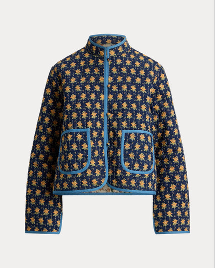 REVERSIBLE QUILTED COTTON JACKET