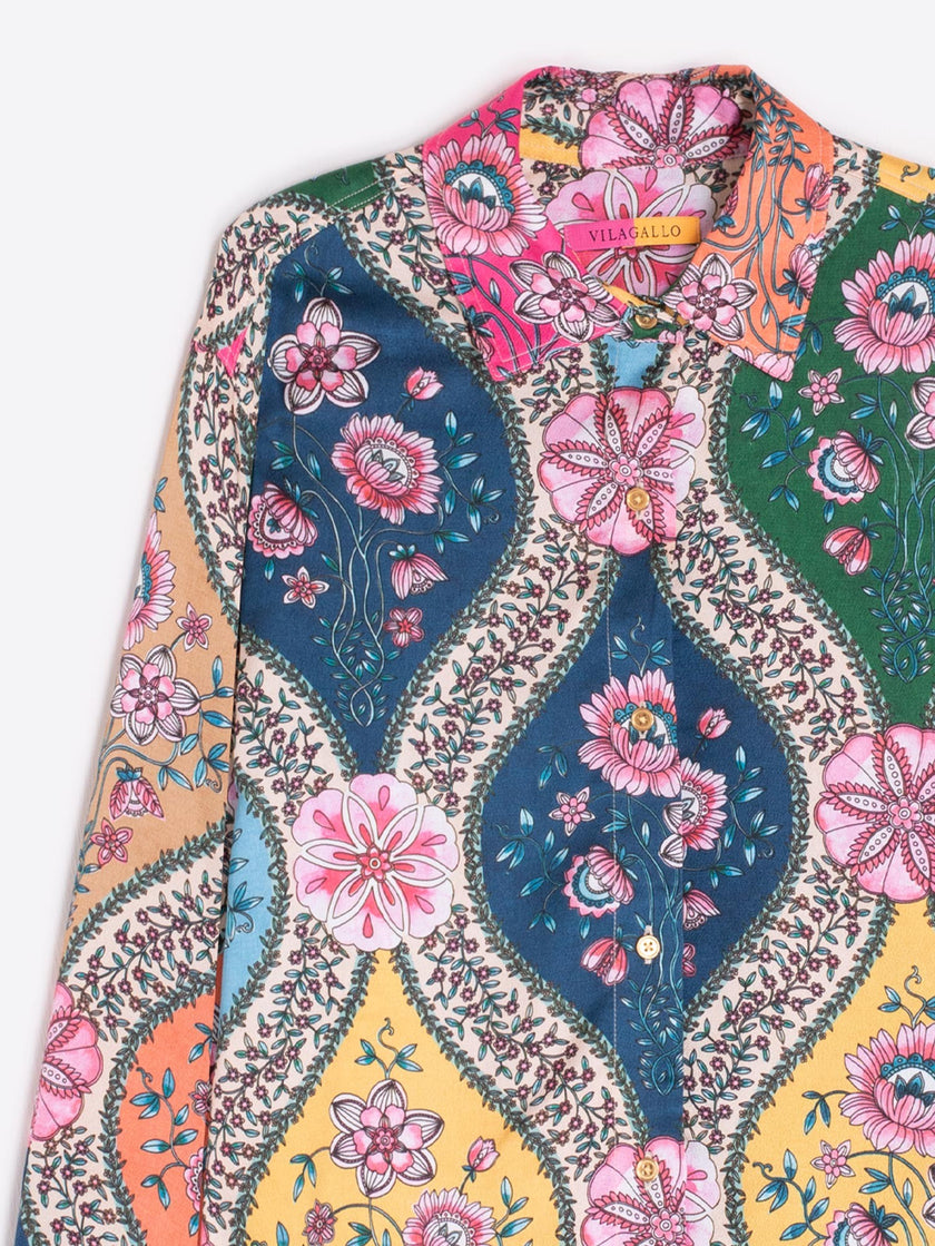 DONIA FLORAL DESIGN SHIRT