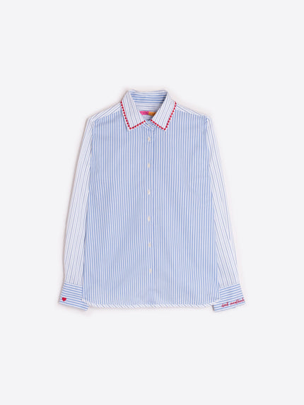 ISA HEART TRIM SHIRT