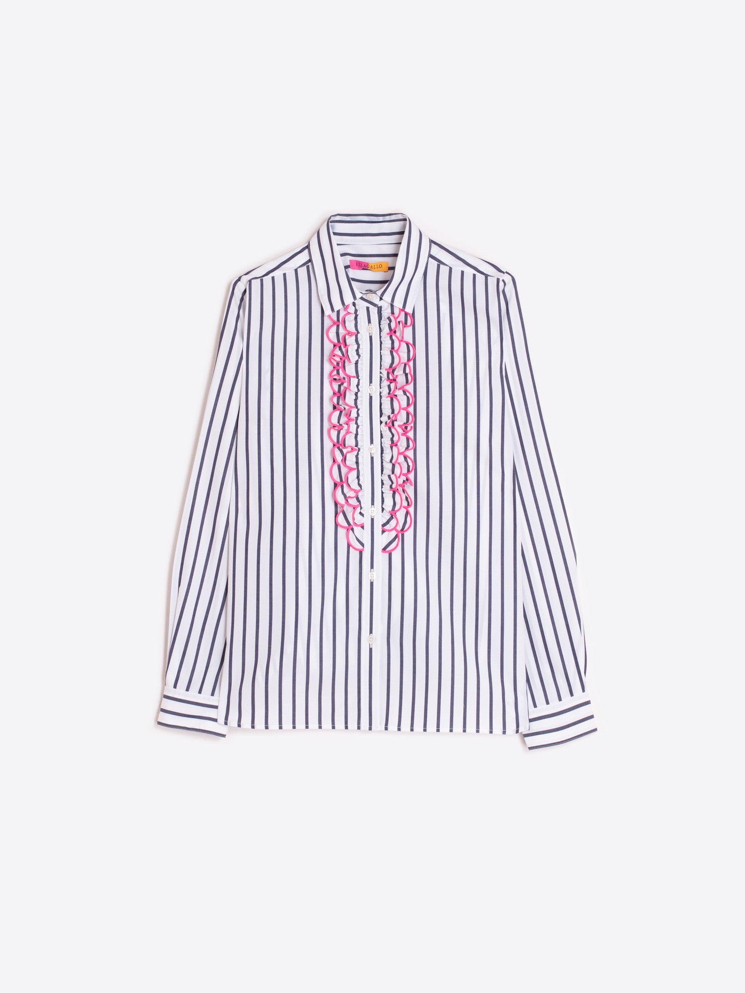 LIONETTA RUFFLE FRONT SHIRT