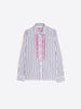 LIONETTA RUFFLE FRONT SHIRT