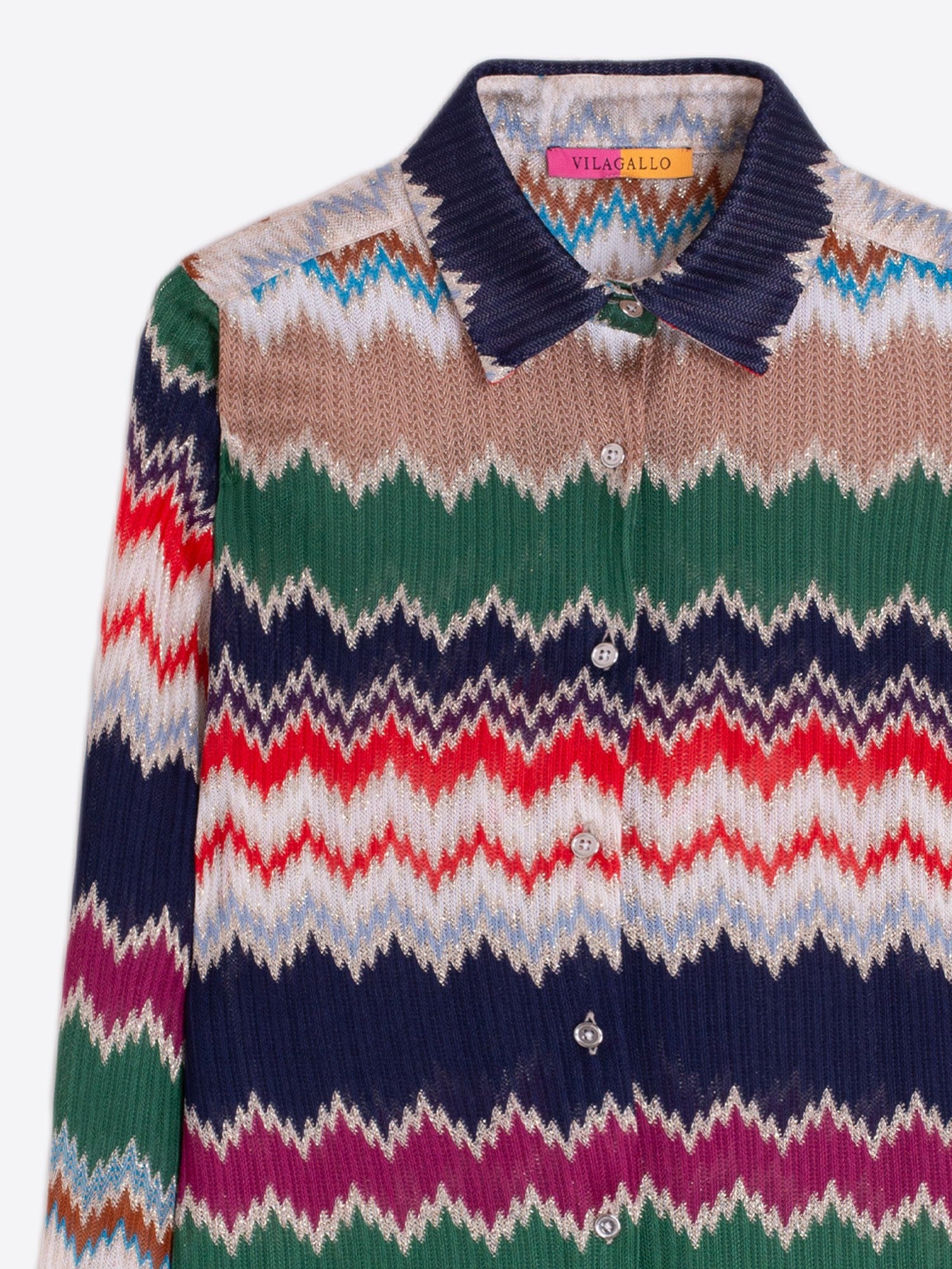 MARIELA ZIG ZAG SHIRT