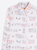 CHERRY AND LETTERS PRINT SHIRT