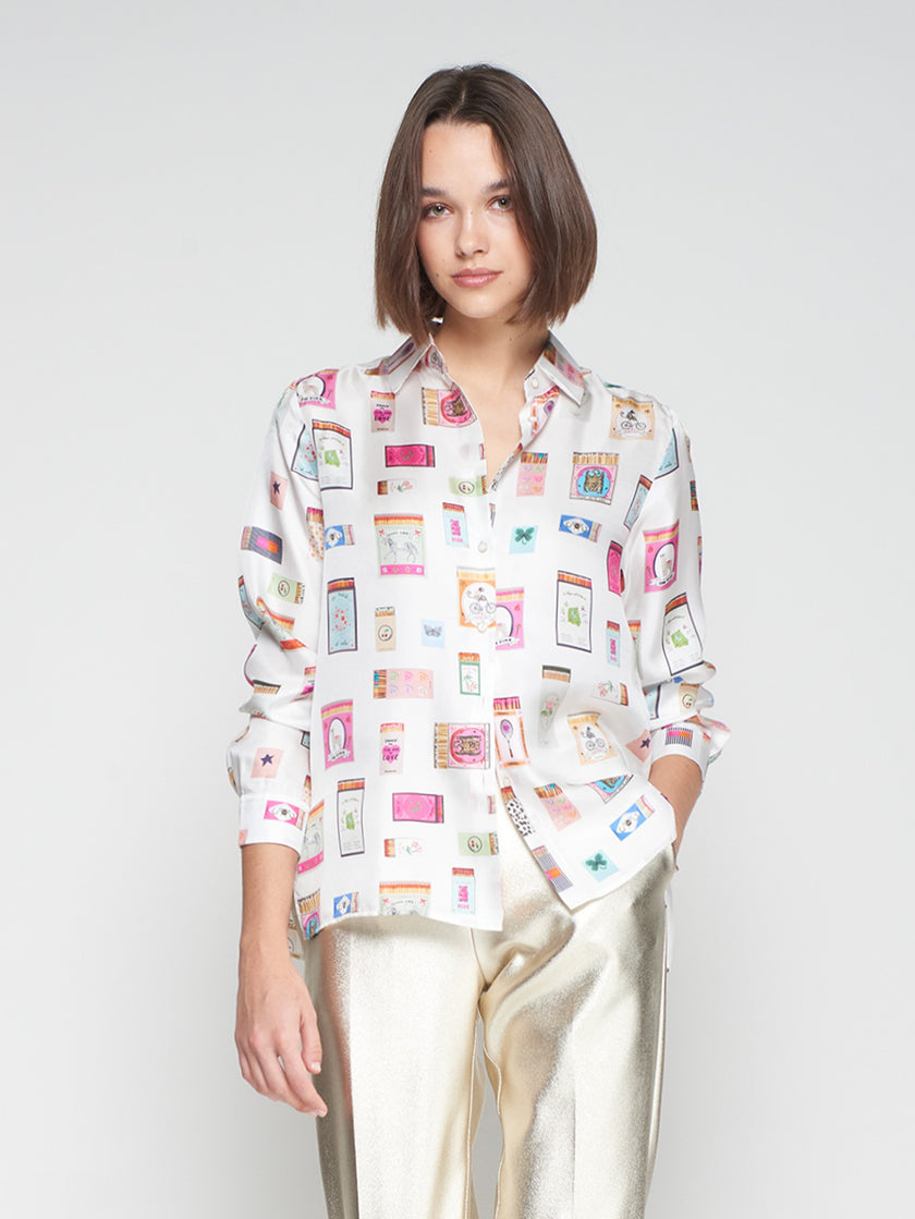 TEA MATCH BOOK SHIRT