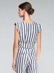 CRUZADO CROSS OVER SLEEVELESS TOP