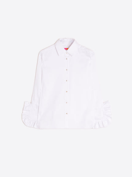 VOLANTES RUFFLE SLEEVE SHIRT
