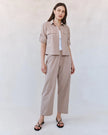 SIDE POCKET SEAMED PANT