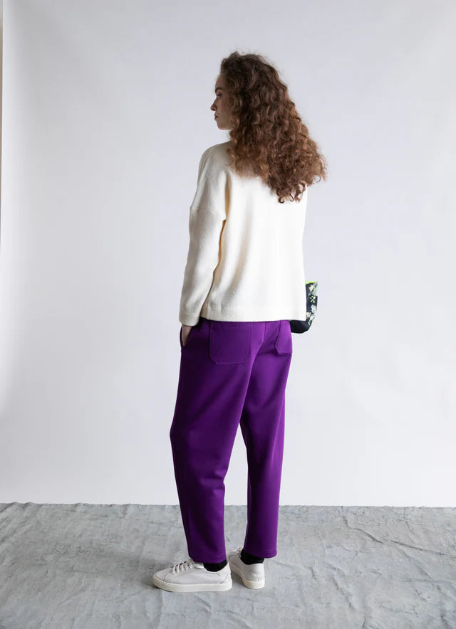 SLOUCHY PEG PANTS