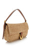 HARLOW RAFFIA SHOULDER BAG