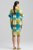 SUNSET CRINKLE DOLMAN SHIRTDRESS