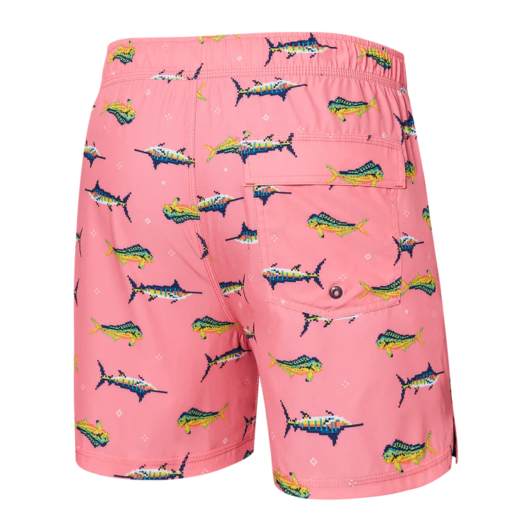 OH BOUY STRETCH VOLLEY SWIM SHORTS 5 INCH