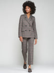 CAROLE PANT IN HOUNDSTOOTH