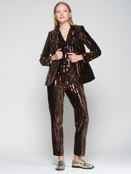 TIFFANY SEQUIN TROUSER