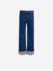 VICTORIA DENIM PANT WITH CUFF