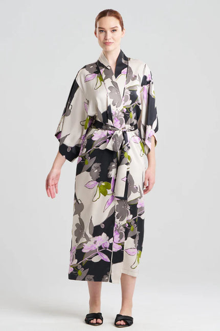 TSUBAKI SATIN ROBE