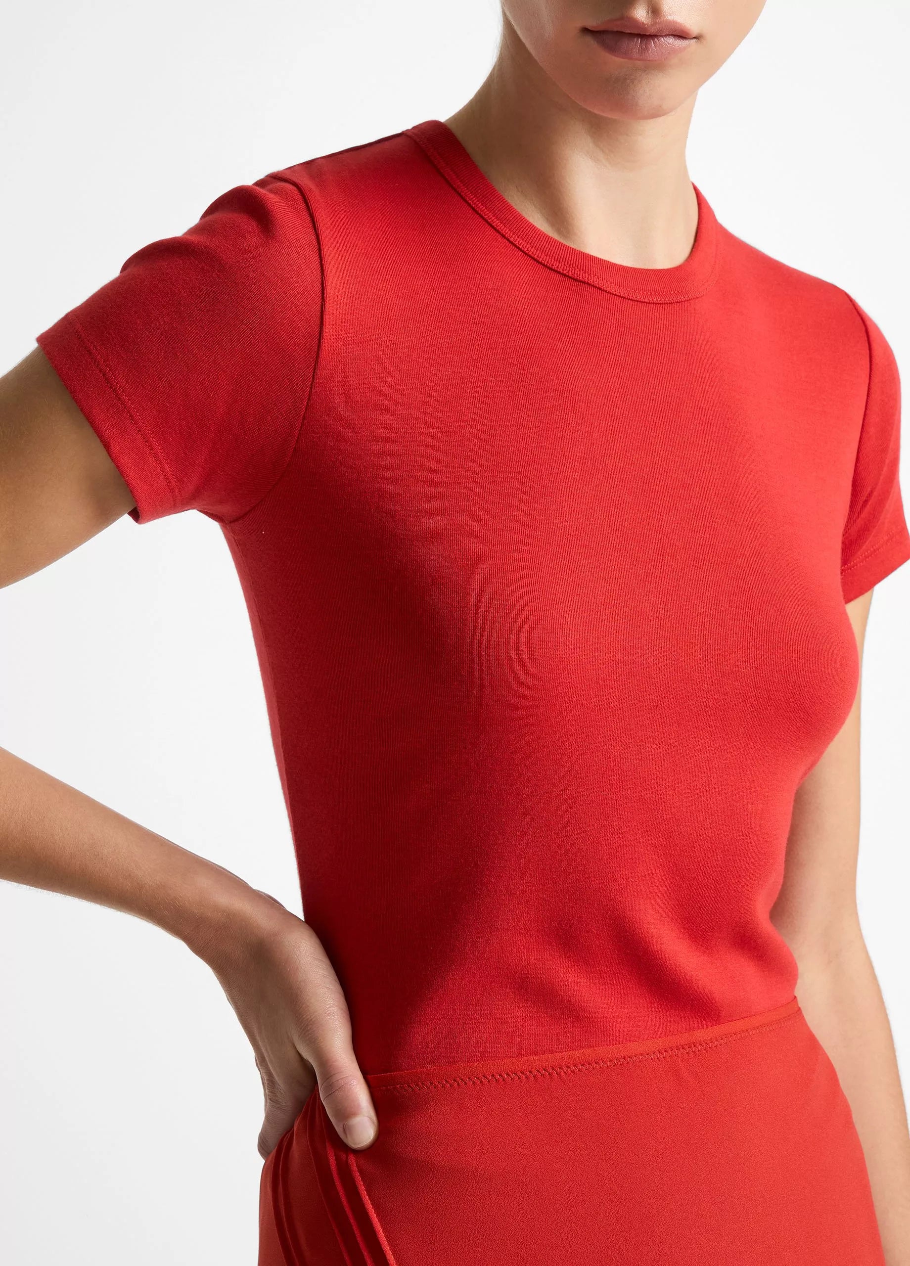 PIMA COTTON BLEND 90S SHRUNKEN TSHIRT