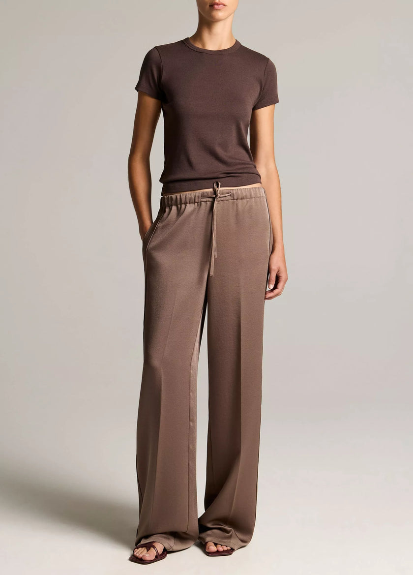 PIMA COTTON BLEND 90S SHRUNKEN TSHIRT IN IRON
