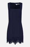 SHANICE LACE TRIM MINI DRESS