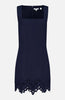 SHANICE LACE TRIM MINI DRESS
