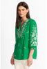 THREE QUARTER SLEEVE PRAIRIE BLOUSE