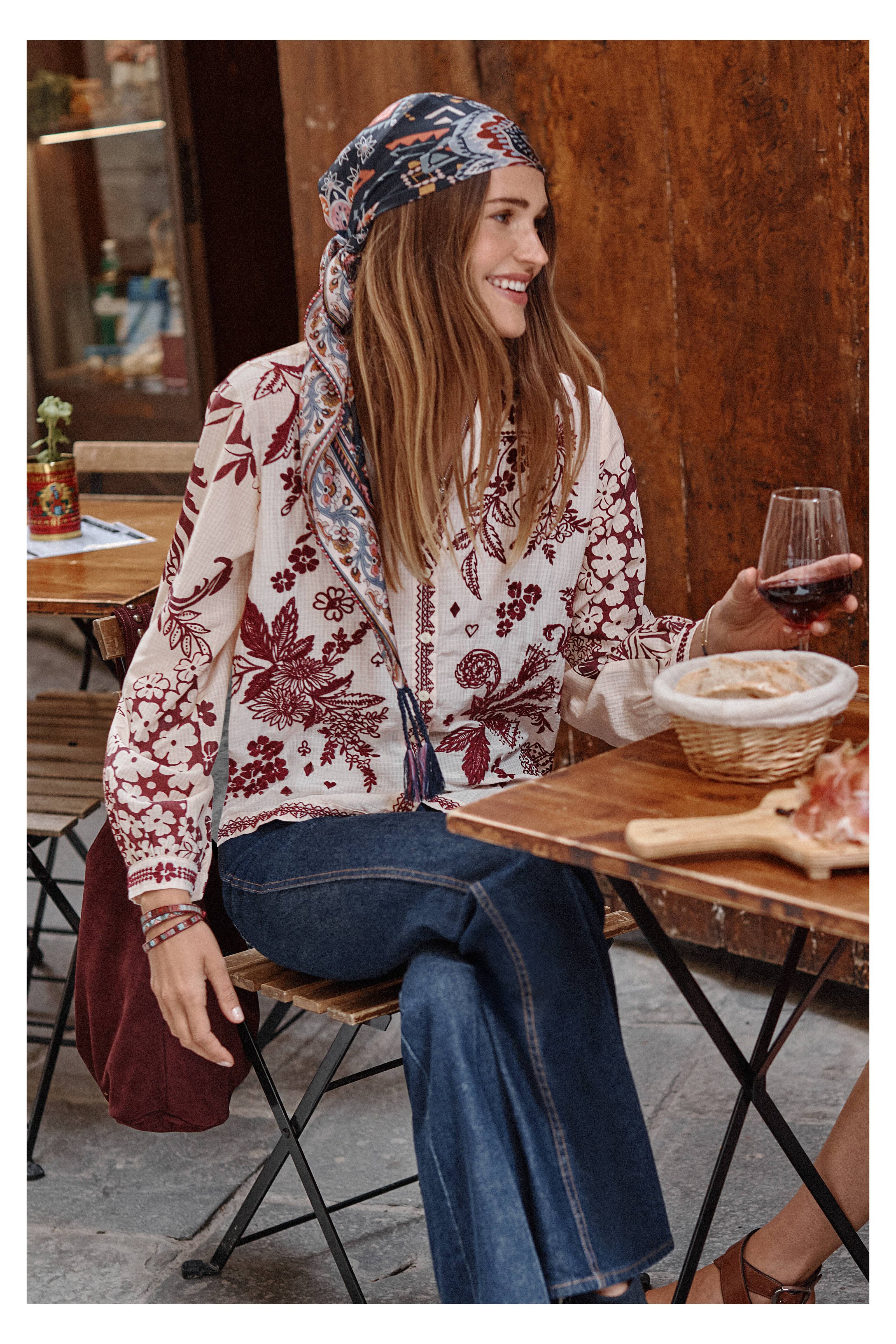 OPEN NECK SHIRT
