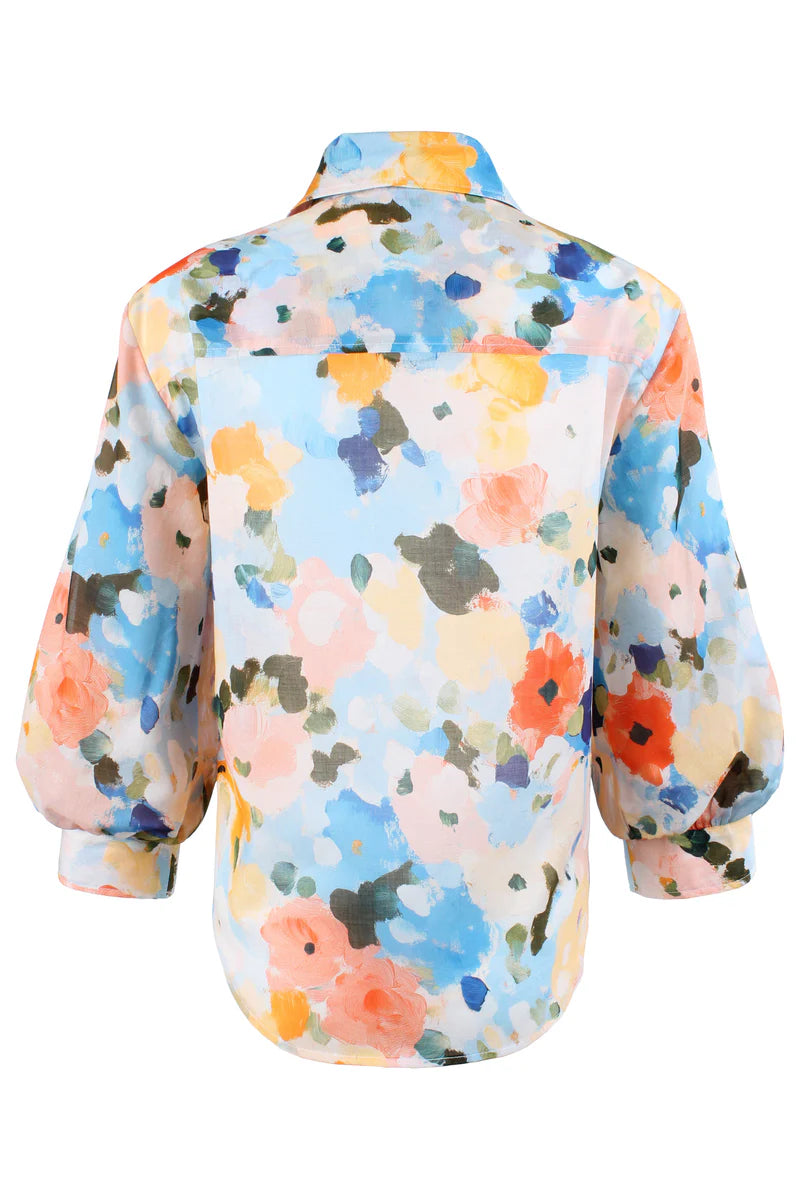 CORA SHIRT IN WILDFLOWER PRINT