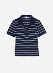THE STRIPED EASY POLO